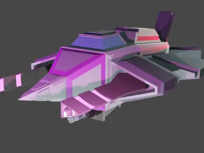 Free war space sci-fi ship  Free low-poly 3D model
