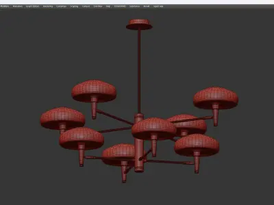 MEDUZA Low-poly 3D model