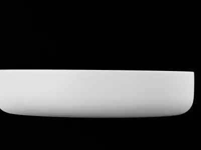 Eating Plate Low-poly 3D model
