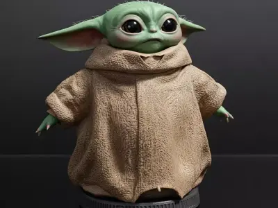 Grogu figure 10 cm 3D PRINT 3D print model