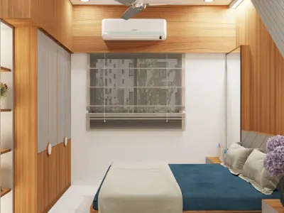 MODERN BEDROOM 3D model