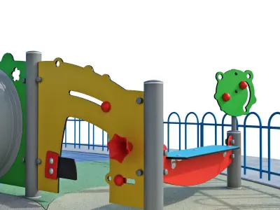 Children playground 3 3D model