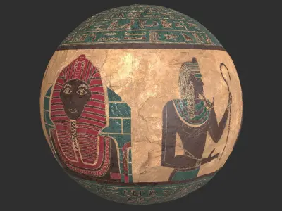 Ancient Egypt Wall Pbr 4k Texture Texture