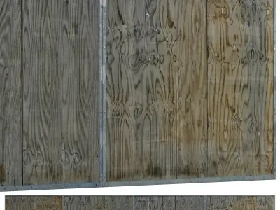 Wood 9 for fence Texture