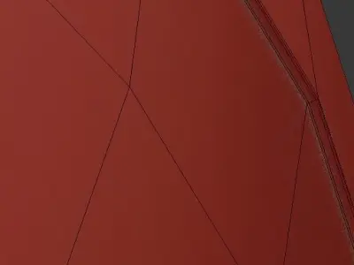 string hanging light pendant 3D model