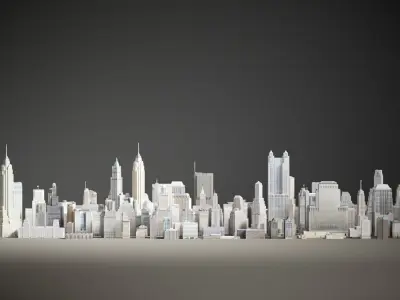 RSLND Architecture Set 2 3D model