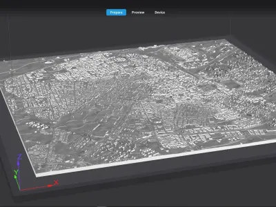 Cityscape Ravenna Italy 3D model