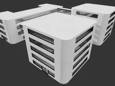 RESIDENTIAL BUILDING NO54 A 3D model