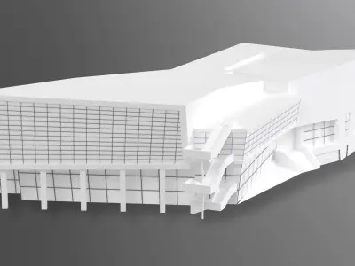 Darmstadtium Darmstadt Germany 3D model