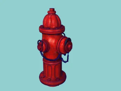 Fire Hydrant 3d model 3D model