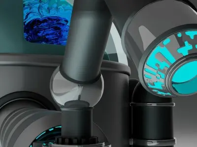 Robot Worker 3D model