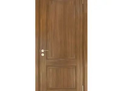 Brown Door 3D model