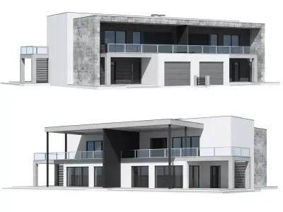 Cottage 013 3D model
