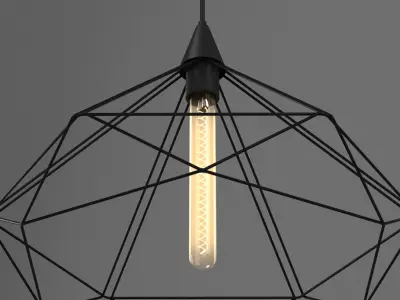 Hanging Ceiling Lamp 6 3D model