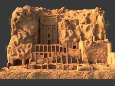 The Urn Temple 3D model