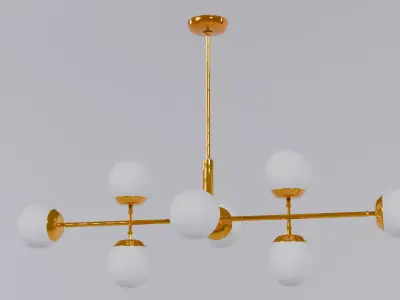 Pendant Chandelier 3D model purchase