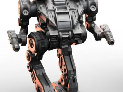 Mech- Darkest Goat A 3D print model