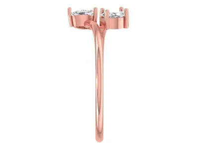 Women Light Weight Band Ring 3D print model 32