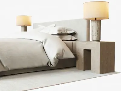 Modern bedroom 3D model