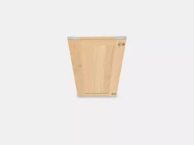 FORSBACKA Door 3 Low-poly 3D model