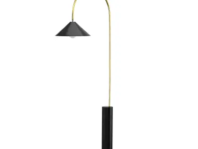 BISHOP TASK FLOOR LAMP 3D model