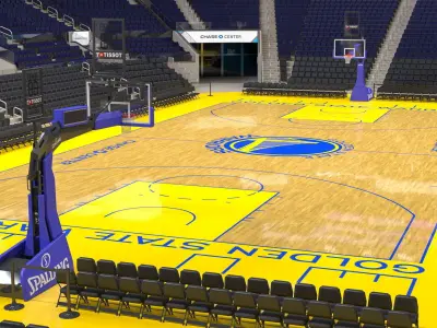 Chase Center Arena 3D model