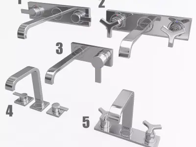 Faucets Grohe collection Allure SET 1 3D model
