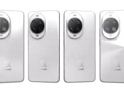 Huawei nova 14 Ultra Floating Light White High Poly 3D model