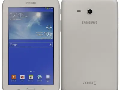 Samsung Galaxy Tab 3 Lite 7 0 White 3D model