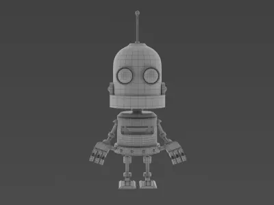 Robot Kid 3D model