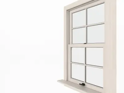 American type plastic Windows 3D model