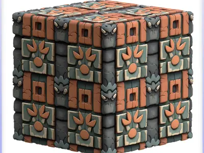 Stylized Wall Seamless Texture Texture 92