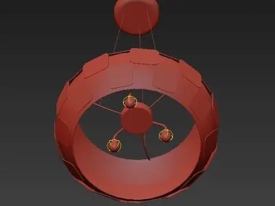 Quios pendant lamp 3D model