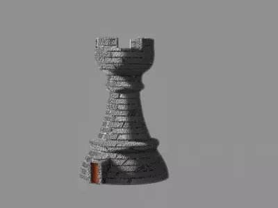 rook Tower 3D model
