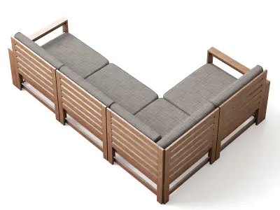 Garden Sofa 3D model