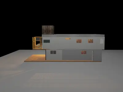  House  Exterior 3D Design Free 3D model