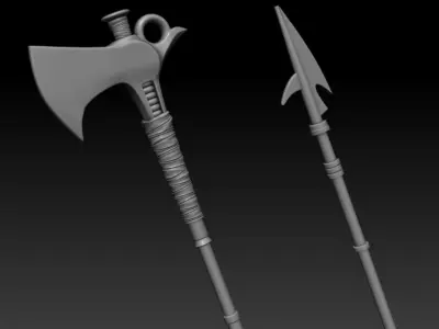 Game asset 12 bundle package 3d files  3D model