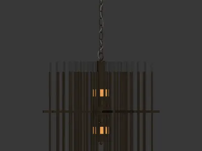 Elect Lampatron Designer chandelier 3D model