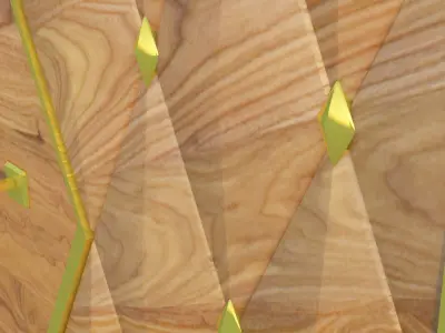 Modern Door 3D model