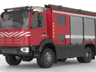  Generic Fire Truck 01 