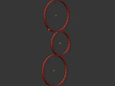 Modern Ring 3D model