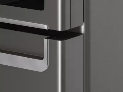 LG Double Door Refrigerator 3D model