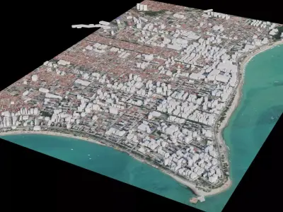 Maceio - Brazil 3D model