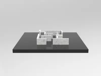 ARCHIPLAN 03 Low-poly 3D model