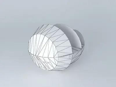 Laboon ball with light inside Free 3D model