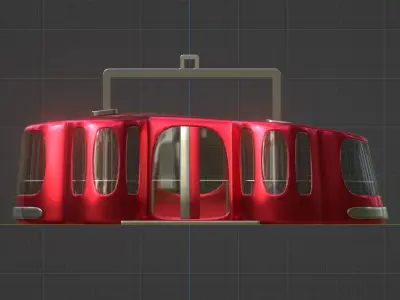 Hanging Cabin 3D model