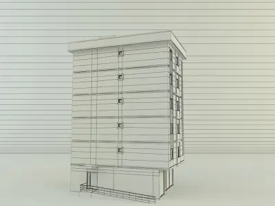 model houses 27 3D model