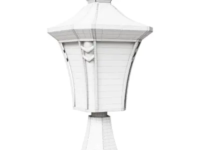 Outdoor ground lamp Larte Luce Taurus L73184 31 3D model