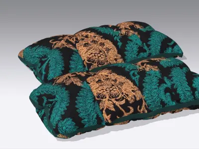 Pillow Low-poly 3D model