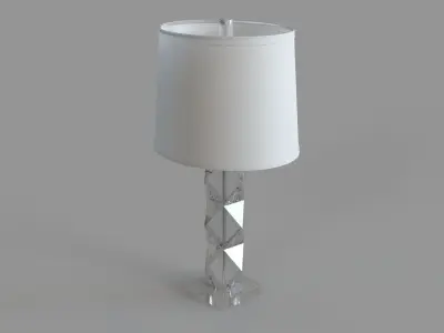 Carrigan Table Lamp Clear 3D model
